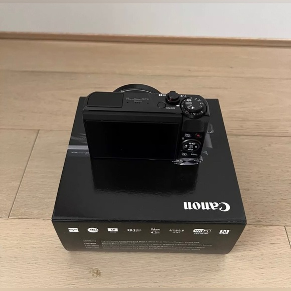 Canon Powershot Digital Camera PowerShot G7 X Mark II Black- BRAND NEW - Picture 8 of 9